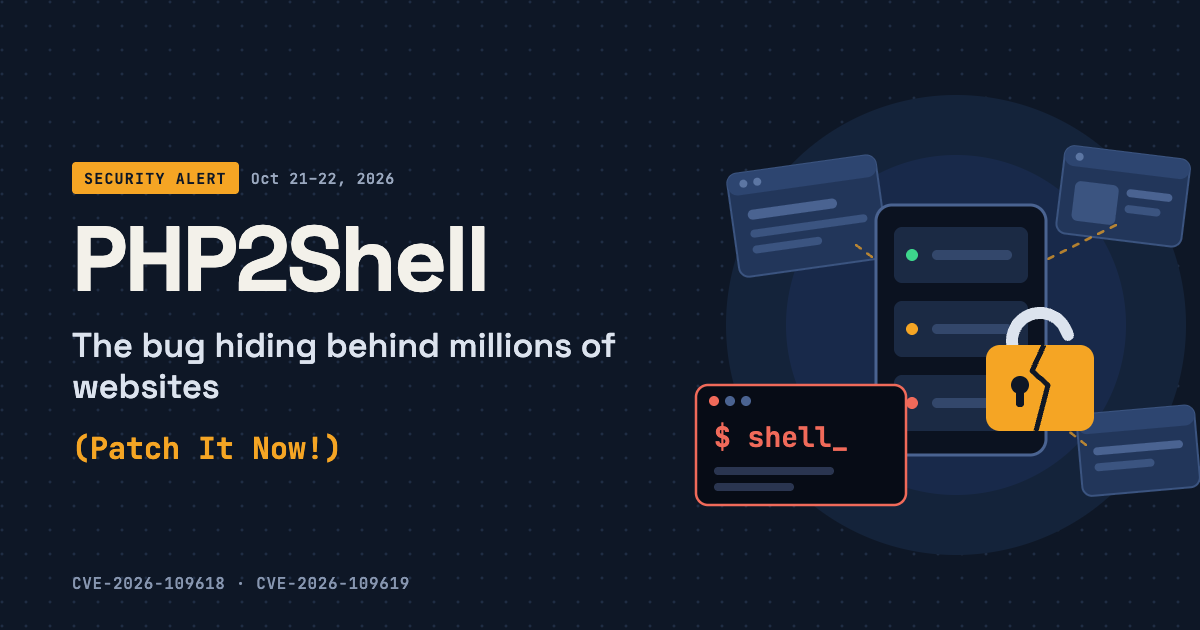 PHP2Shell: RED ALERT! The Latest Vulnerability Hiding Behind Millions of Websites!